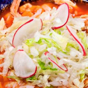 Receta de pozole saludable