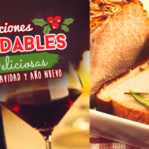 Opciones saludables y deliciosas para navidad y año nuevo