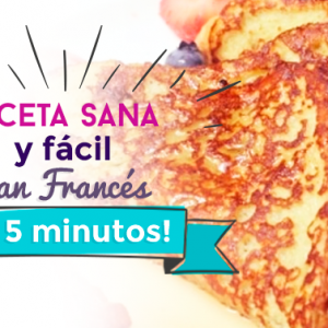 Receta sana y fácil: Pan Francés en 5 minutos