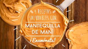 4 Recetas saludables con mantequilla de maní ¡Enamórate!