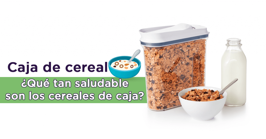 Caja de cereal fortificado