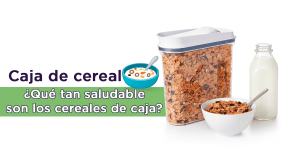 Caja de cereal fortificado