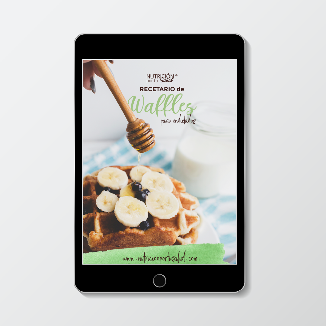 Libro electrónico de Recetas de Waffles saludables - Nutrición por tu salud